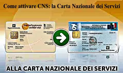 Come attivare CNS: la Carta Nazionale dei Servizi