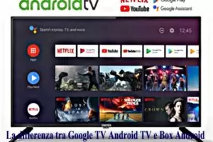 La differenza tra Google TV Android TV e Box Android