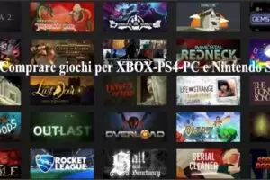 Dove Comprare giochi per XBOX-PS4-PC e Nintendo Switch