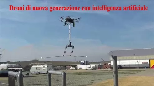Droni di nuova generazione con intelligenza artificiale