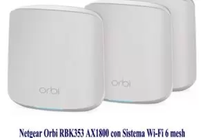 Netgear Orbi RBK353 AX1800 con Sistema Wi-Fi 6 mesh