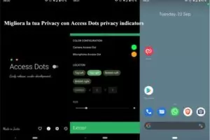 Migliora la tua Privacy con Access Dots privacy indicators