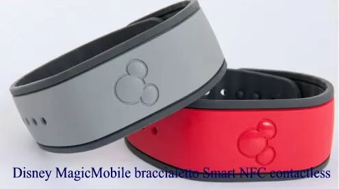 Disney MagicMobile braccialetto Smart NFC contactless