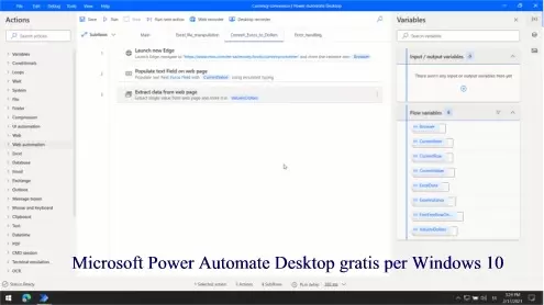Microsoft Power Automate Desktop gratis per Windows 10