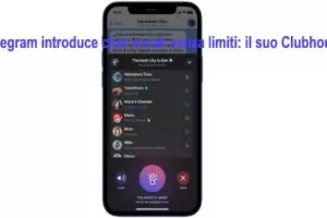 Telegram introduce chat vocali senza limiti: il suo Clubhouse