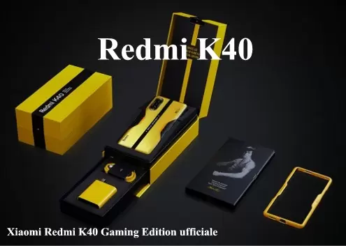 Xiaomi Redmi K40 Gaming Edition ufficiale