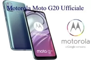 Motorola Moto G20 Ufficiale Caratteristiche e Prezzo
