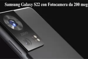 Samsung Galaxy S22 con Fotocamera da 200 megapixel