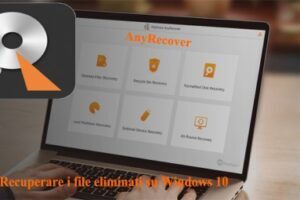 Come Recuperare i file eliminati su Windows 10: AnyRecover