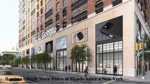 Il primo Google Store Fisico al Mondo nasce a New York