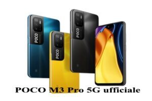 POCO M3 Pro 5G ufficiale Caratteristiche e Prezzo