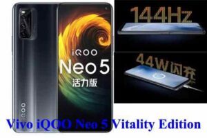 Vivo iQOO Neo 5 Vitality Edition: Caratteristiche e Prezzo