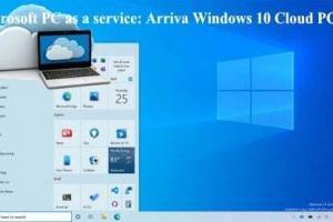 Microsoft PC as a service: Arriva Windows 10 Cloud PC