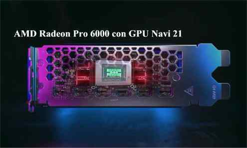 AMD Radeon Pro 6000 con GPU Navi 21: l'Ammiraglia