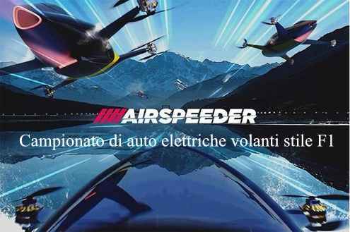 Airspeeder il campionato di auto elettriche volanti stile F1