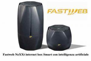 Fastweb NeXXt internet box Smart con intelligenza artificiale