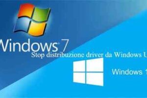 Windows 7 Stop distribuzione driver da Windows Update