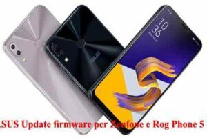 ASUS Update firmware per Zenfone e Rog Phone 5