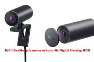 Dell UltraSharp la nuova webcam 4K Digital Overlap HDR
