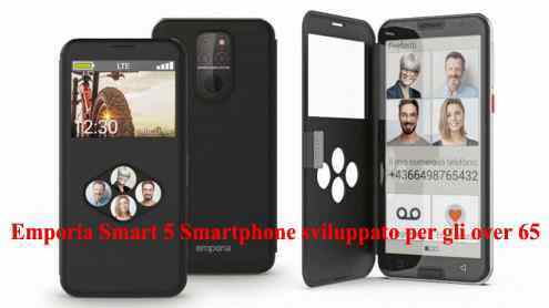 Emporia Smart 5 Smartphone sviluppato per gli over 65