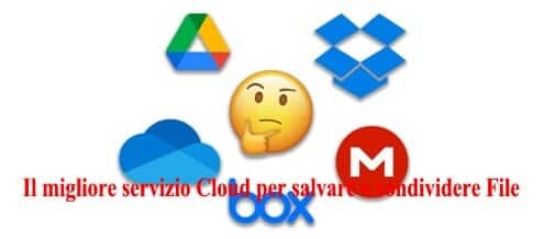 Il migliore servizio Cloud per salvare e condividere File