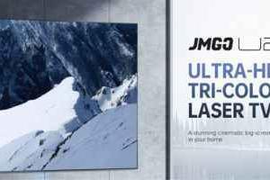 JMGO U2 Proiettore Ultra HD con triplo Laser Smart