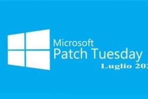 Windows 10 Aggiornamento Patch Tuesday luglio 2021