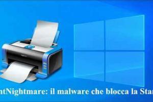 PrintNightmare: il malware che blocca la Stampa sui PC