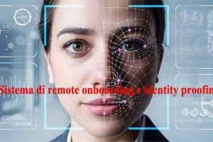 Sistema di remote onboarding e identity proofing