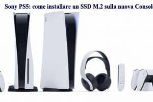 Sony PS5: come installare un SSD M.2 sulla nuova Console