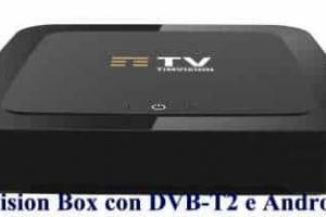 TIMVision Box con DVB-T2 e Android TV Caratteristiche