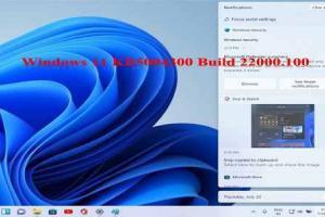 Windows 11 KB5004300 Build 22000.100 miglioramenti visivi