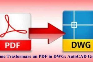 Come Trasformare un PDF in DWG: AutoCAD Gratis