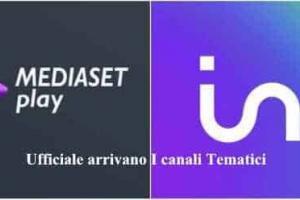 Mediaset Infinity: Ufficiale arrivano I canali Tematici