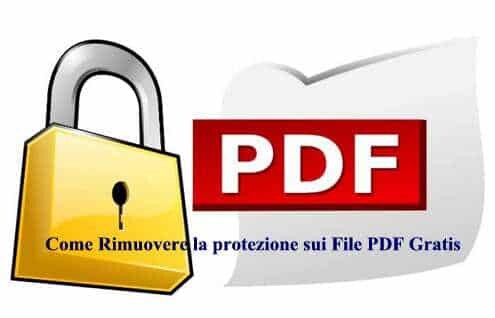 Come Rimuovere la protezione sui File PDF Gratis