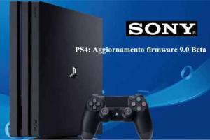 PS4: Aggiornamento firmware 9.0 beta disponibile al Download