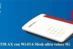 FRITZBox 7530 AX con Wi-Fi 6 Mesh ultra veloce 5G