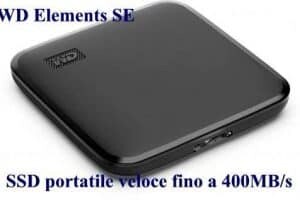 Western Digital: SSD portatile veloce fino a 400MB/s