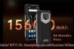Oukitel WP15 5G: Smartphone con certificazione Militare