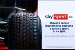Sky Sport 4K canale calcio e sport in Ultra HD