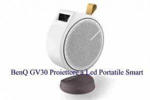 BenQ GV30 Proiettore a Led Portatile Smart con tecnologia DLP