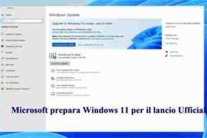 Microsoft prepara Windows 11 per il lancio Ufficiale