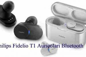 Philips Fidelio T1 Auricolari Bluetooth con audio di qualità