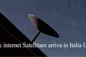 Starlink internet Satellitare arriva in Italia Ufficiale