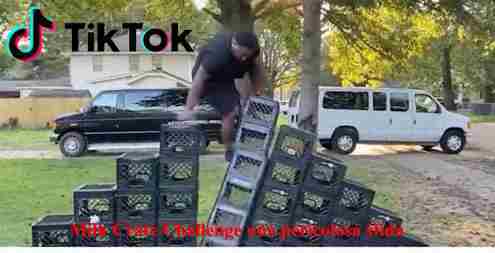 Milk Crate Challenge una pericolosa sfida corre su TikTok
