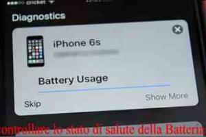 Come controllare lo stato di salute della Batteria Su iOS