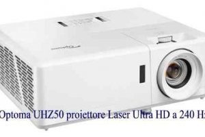 Optoma UHZ50 proiettore Laser Ultra HD a 240 Hz