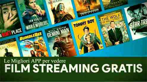 Le Migliori App per guardare Film Gratis in Streaming
