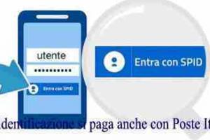 SPID identificazione si paga anche con Poste Italiane