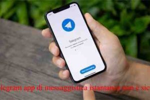 Telegram app di messaggistica istantanea non è sicuro